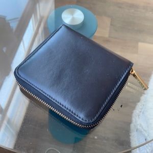 Cuyana small classic zip around wallet